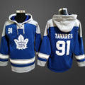 Men’s Toronto Maple Leafs John Tavares #91 All Stitched Hoodie