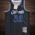 Men’s Orlando Magic 1994-95 #32 Shaquille O’neal Jersey Black