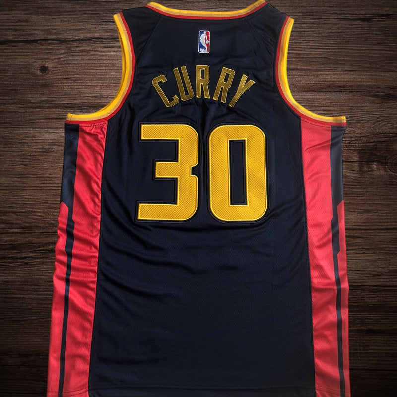Men’s Golden State Warriors 2025 City Edition #30 CURRY Jersey DarkBlue