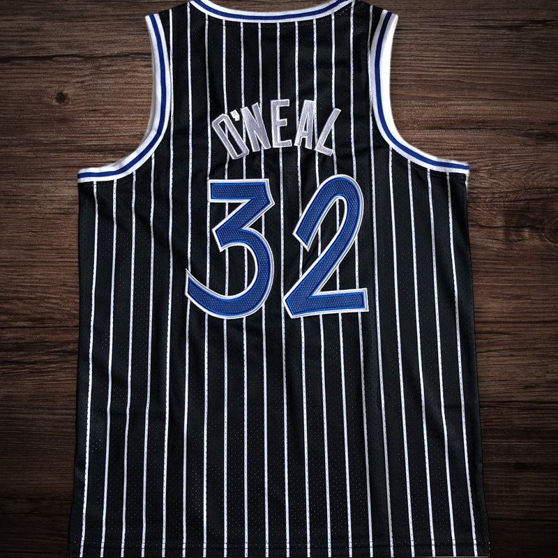 Men’s Orlando Magic 1994-95 #32 Shaquille O’neal Jersey Black