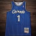 Men’s Orlando Magic 2003-04 #1 Tracy McGrady blue jersey