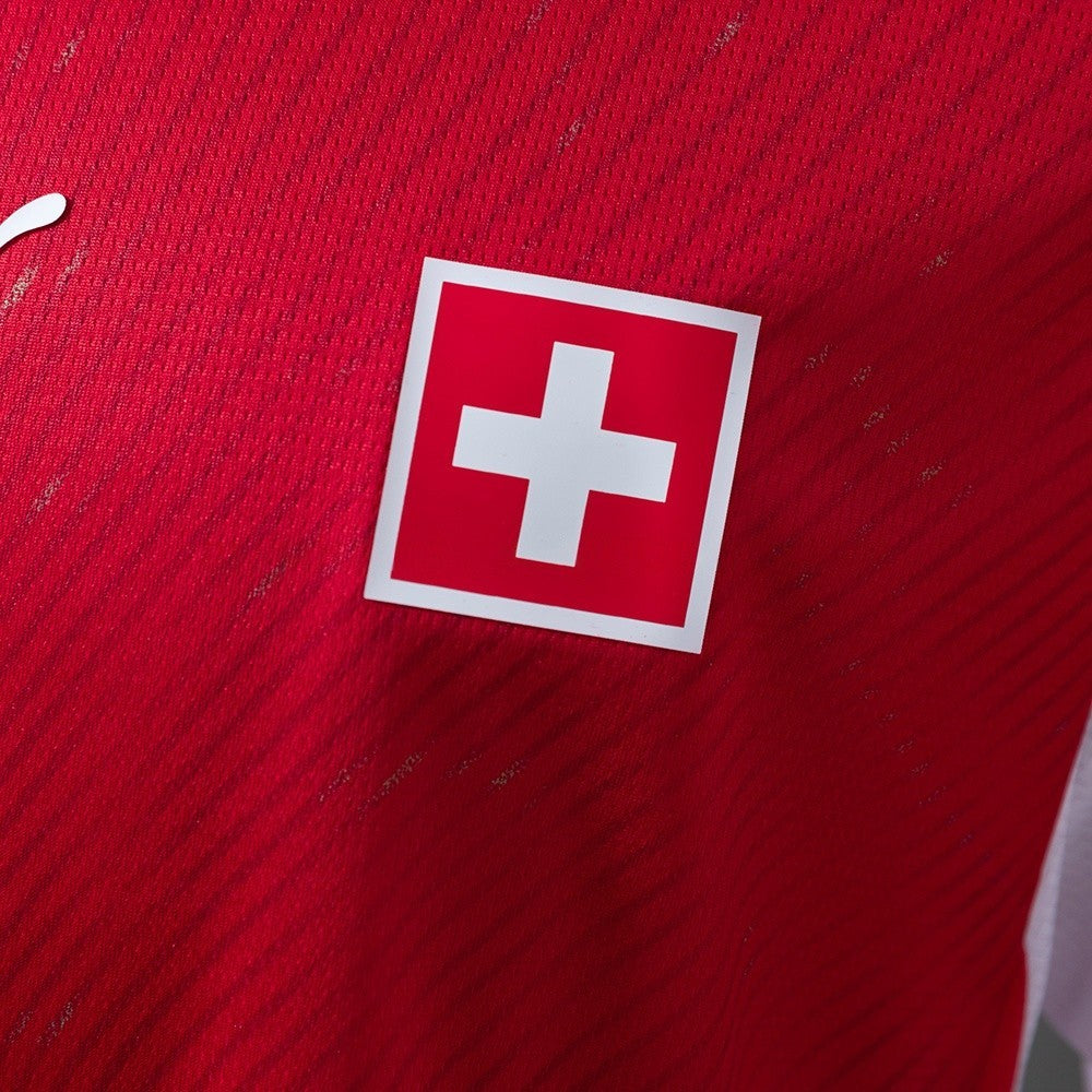 Men’s Switzerland 2026 Home Fan Version Jersey S-4XL