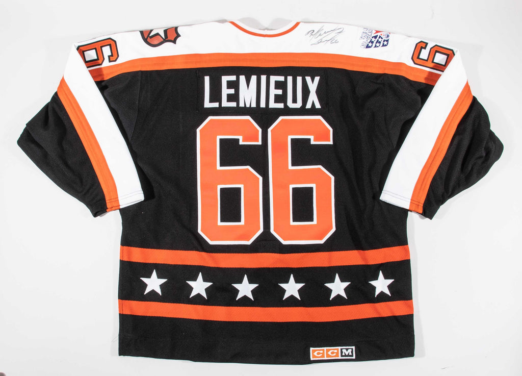 1989 Mario Lemieux game worn NHL All-Star Game jersey