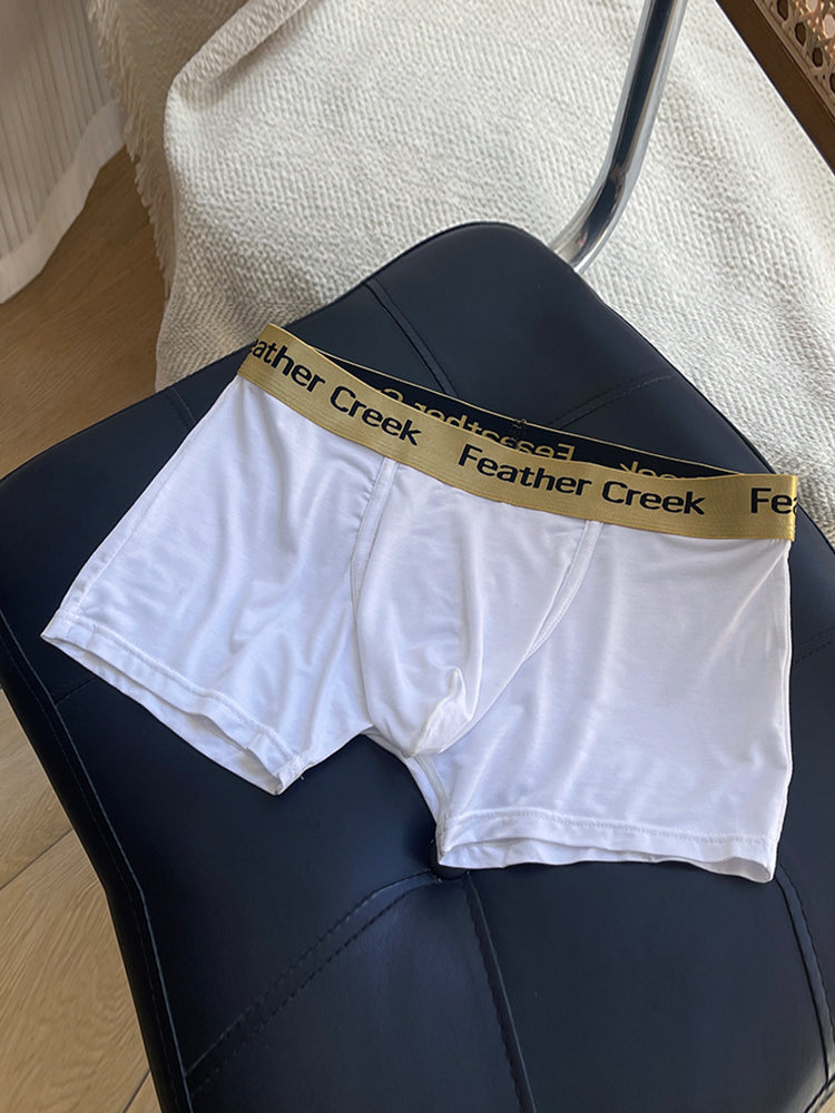 3 Pack Men's U-Shaped Large Pouch Breathable Comfortable Trunks