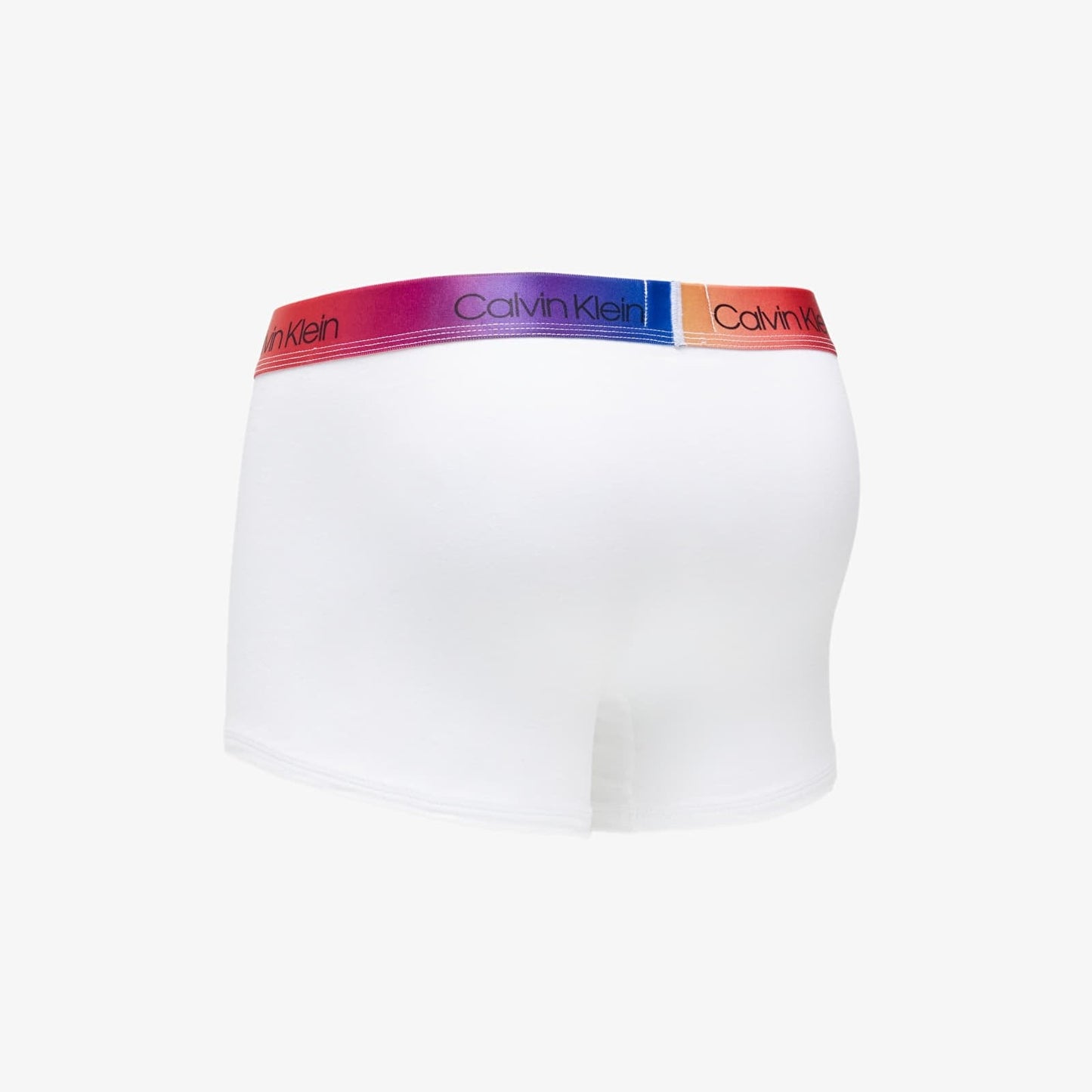 2 Pack Men's Cotton Sexy Antibacterial Rainbow Waistband Trunks