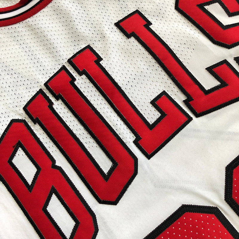 Men’s Chicago Bulls #23 Michael Jordan Player Edition White Jersey