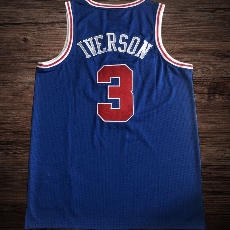 Men’s Philadelphia 76ers 1996/97 #3 Allen Iverson