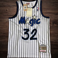 Men’s Orlando Magic 1993-94 #32 Shaquille O’neal Jersey White