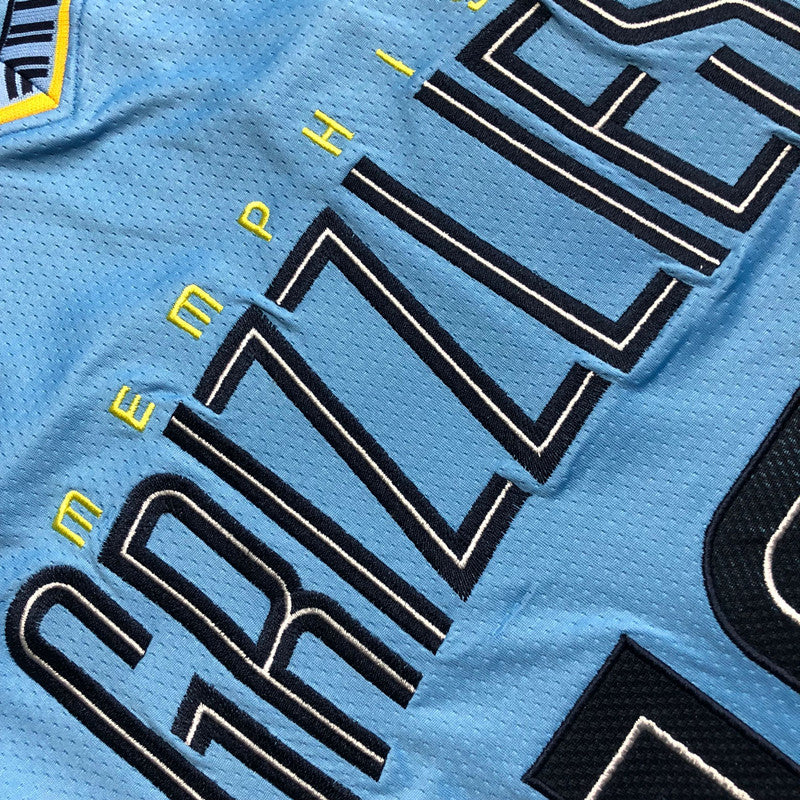 Men’s Memphis Grizzlies 2023 #12 Morant Blue Jersey