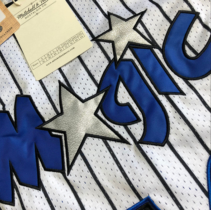 Men’s Orlando Magic 1993-94 #32 Shaquille O’neal Jersey White