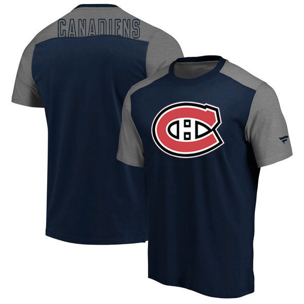 Men’s Montreal Canadiens grey printed T-shirt