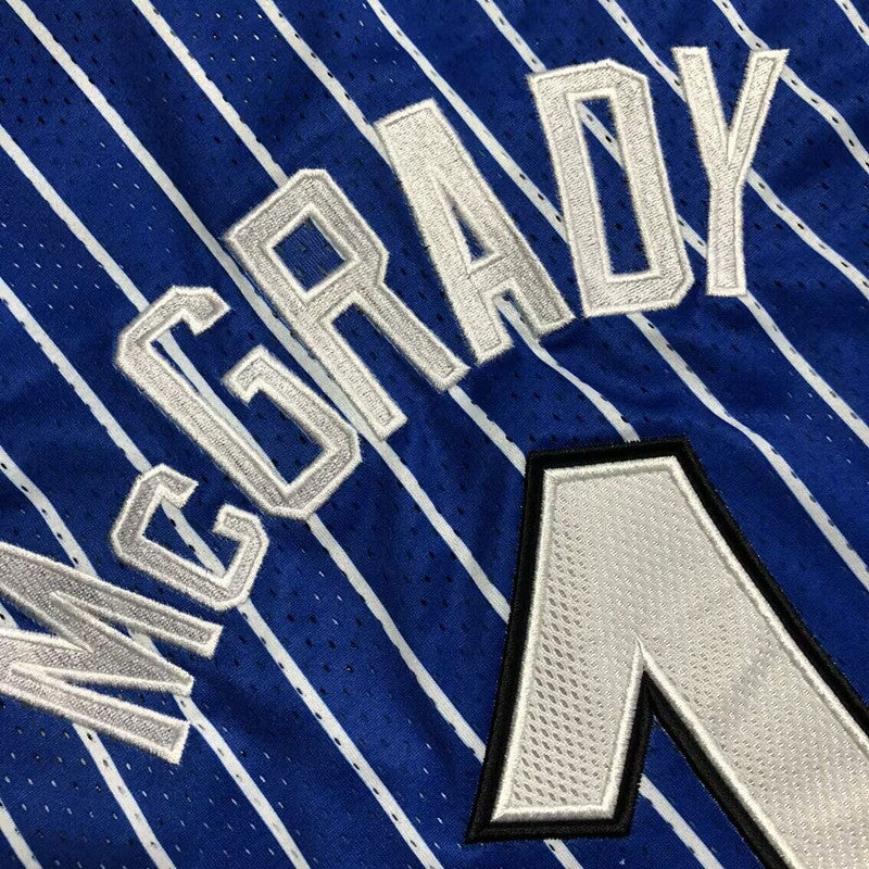 Men’s Orlando Magic 2003-04 #1 Tracy McGrady blue jersey