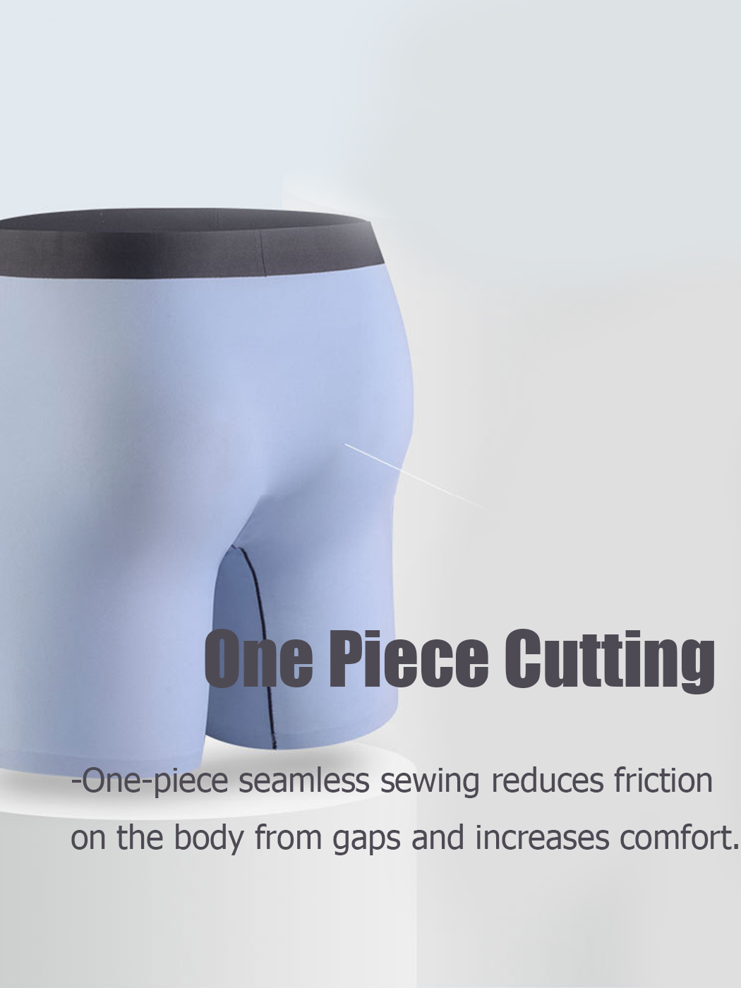 2 Pack Men's Sport Chafe Proof Boxer Briefs