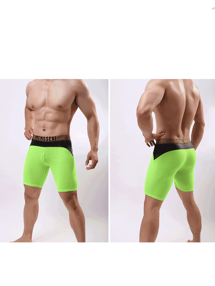 Men's Mesh Base Layer Compression Shorts