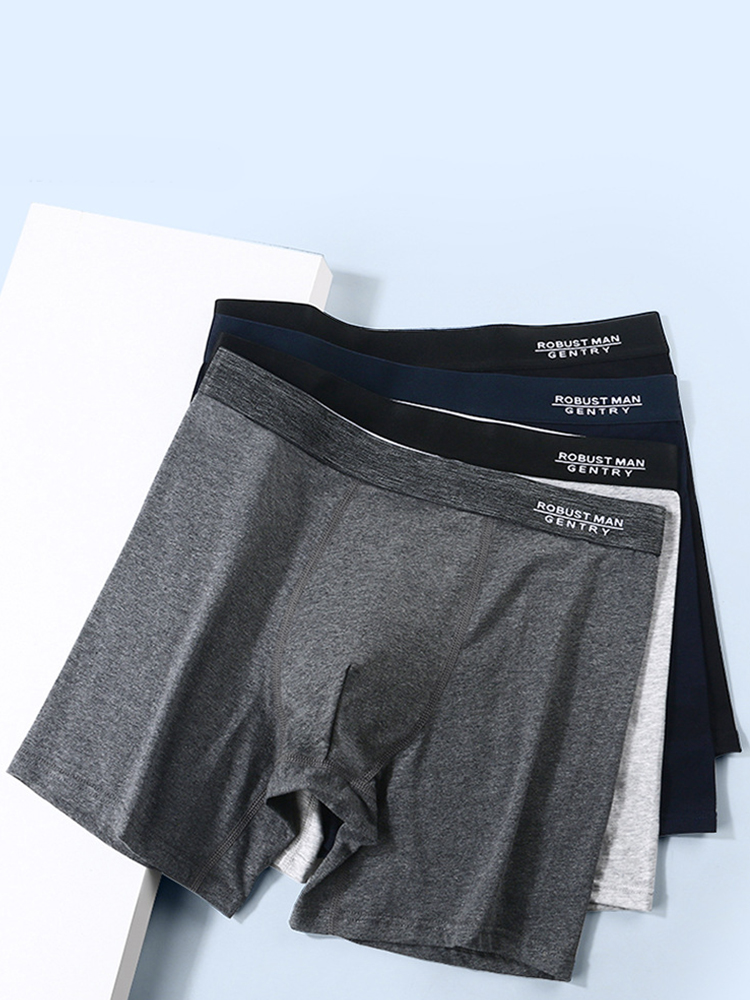 4 Pack Men's Classic Microfiber Trunks