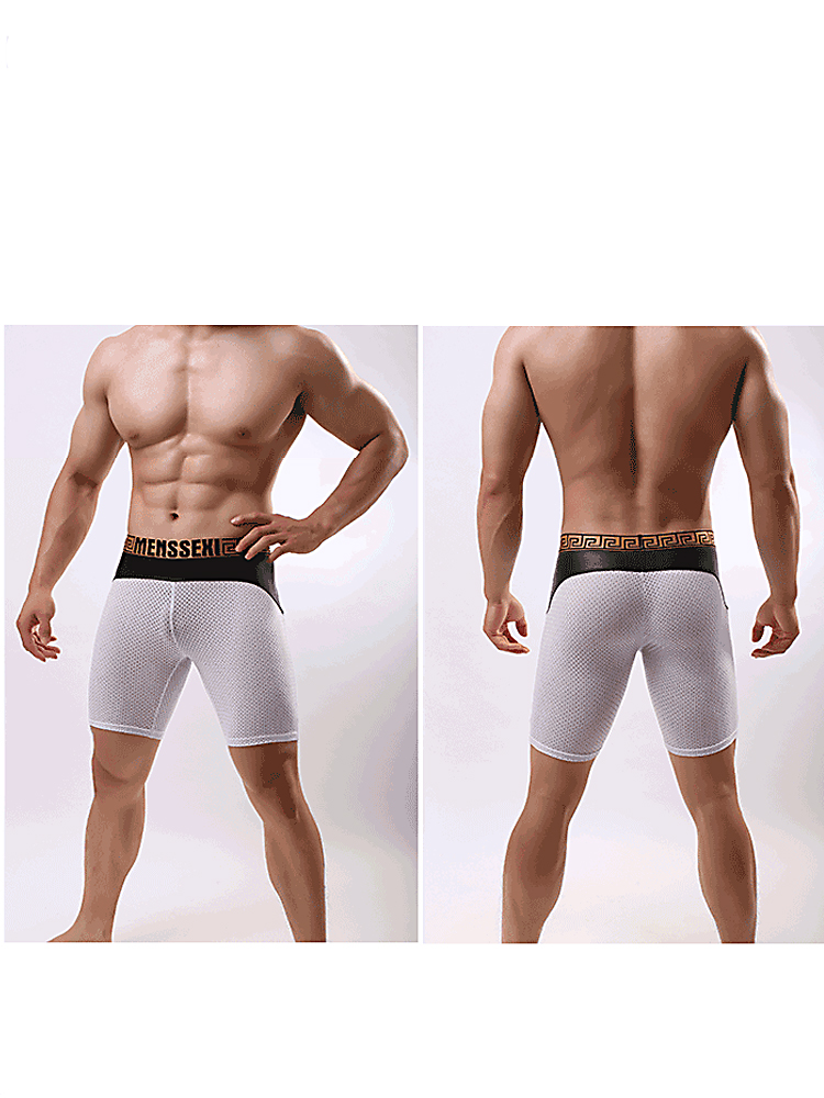 Men's Mesh Base Layer Compression Shorts