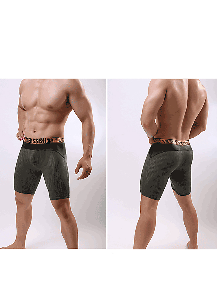 Men's Mesh Base Layer Compression Shorts