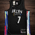 Men’s Brooklyn Nets City Edition #7 Durant Jersey Black