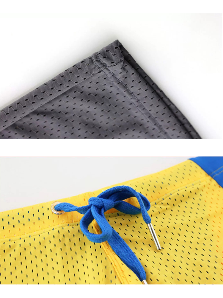 Men's Breathable Compression Shorts with Drawstring