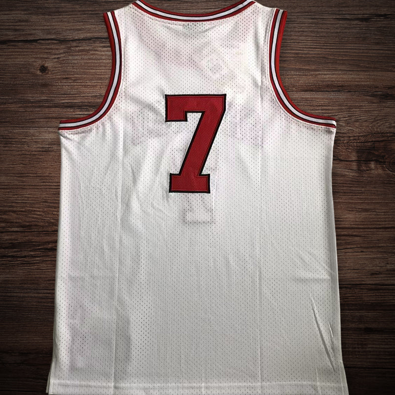 Men’s 1996-97 Slam Dunk Shohoku #7 white jersey