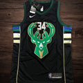 Men’s Milwaukee Bucks #34 Antetokounmpo Jersey