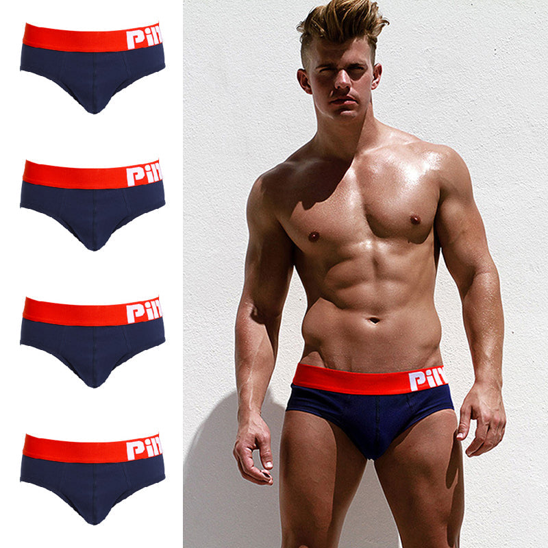 4 Pack Cotton Large Support Pouch Men's Underwear