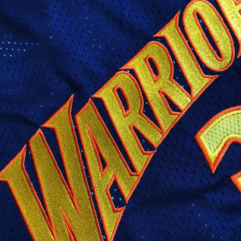 Men’s Golden State Warriors 2009-10 #30 Stephen Curry Jersey in Navy