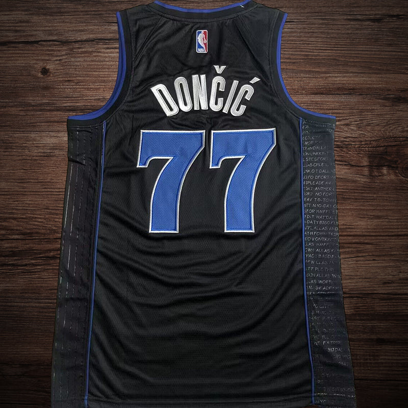 Men’s Mavericks 2024 City connect #77 Doncic Jersey
