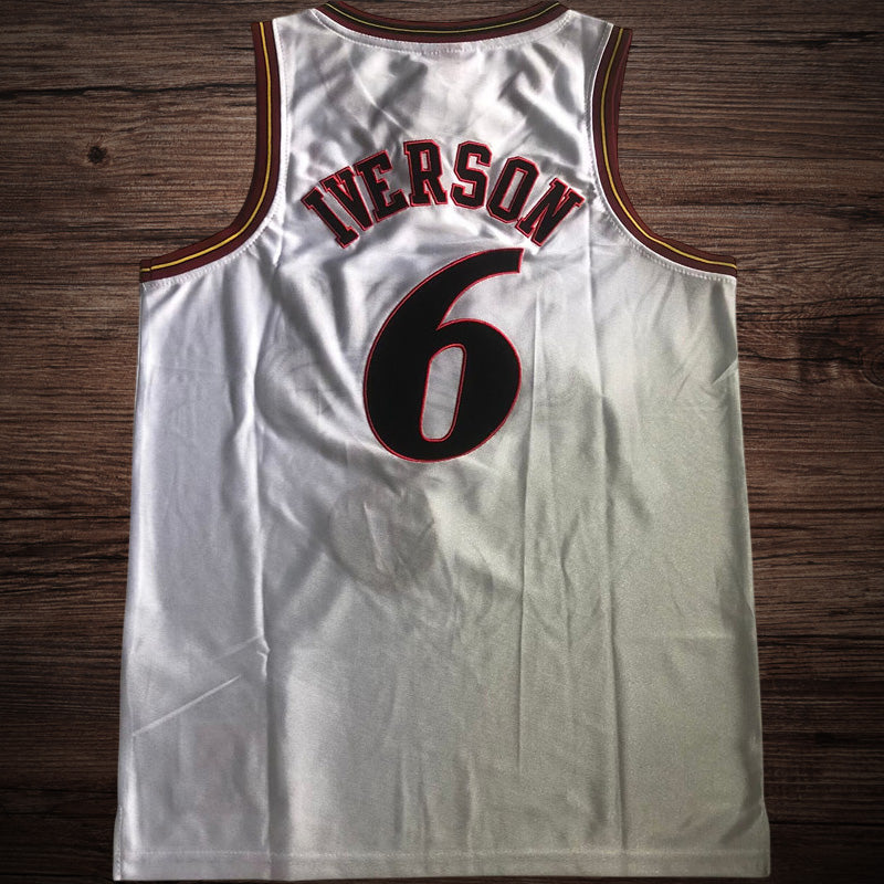Men’s Philadelphia 76ers 2002 #6 Allen Iverson