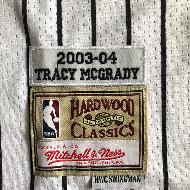 Men’s Orlando Magic2003-04  #1 Tracy McGrady Jersey White