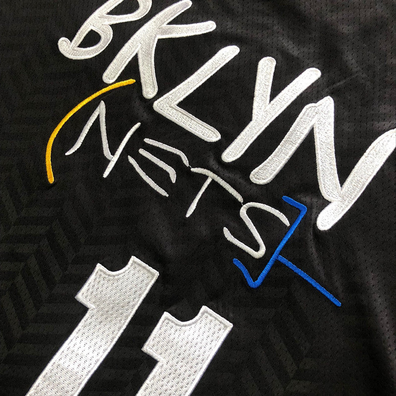 Men’s Brooklyn Nets #11 IRVING Jersey Black