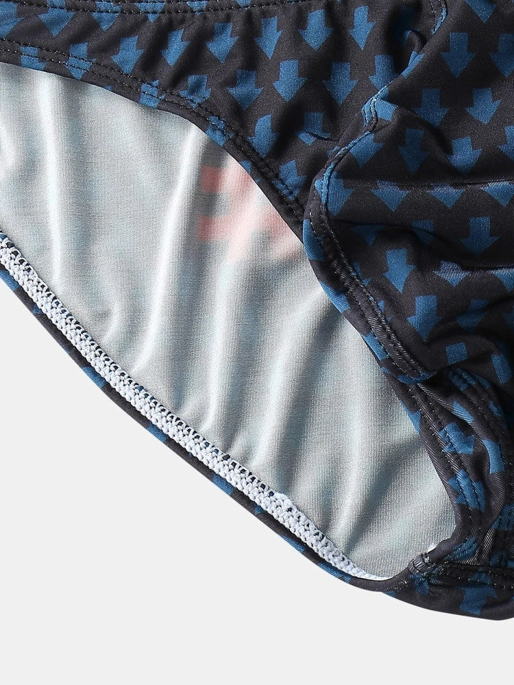 2-Pack Men's Letter Printed Sexy Underwear