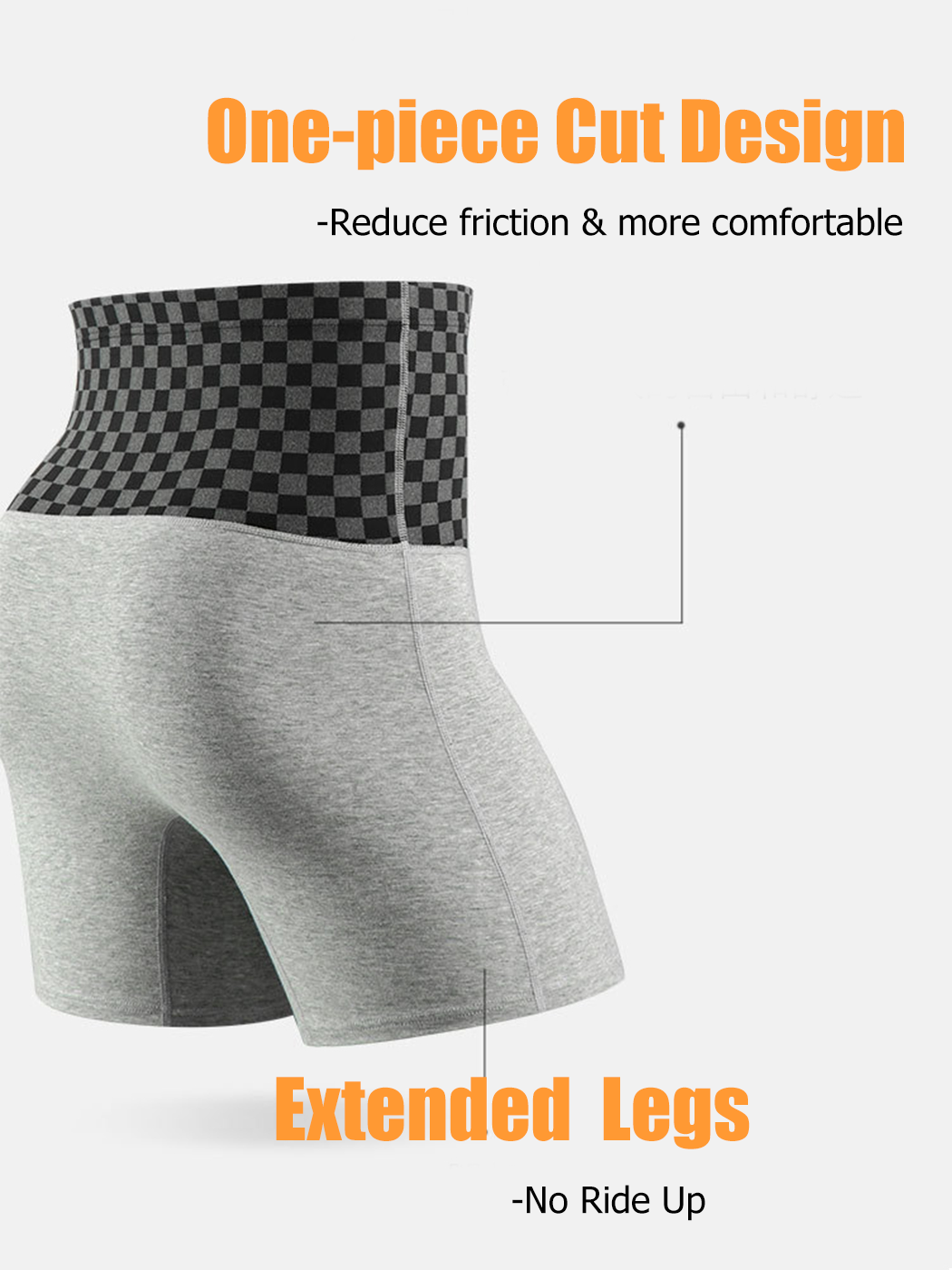 Men's Tummy Control Boxer Briefs With Functional Fly