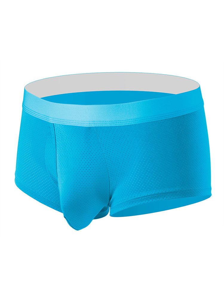 Men's 3 Pack Fly Big Pouch Breathable Trunks