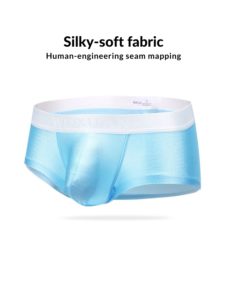 2 Pack Men's Contoured Pouch Sexy Trunks