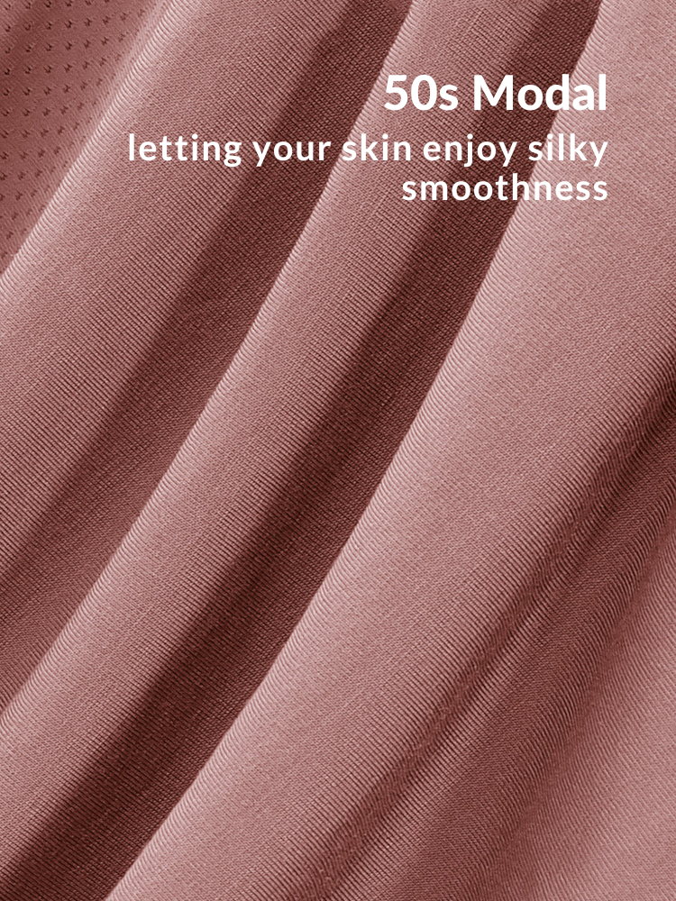 Men's Seamless Antibacterial Modal Trunk