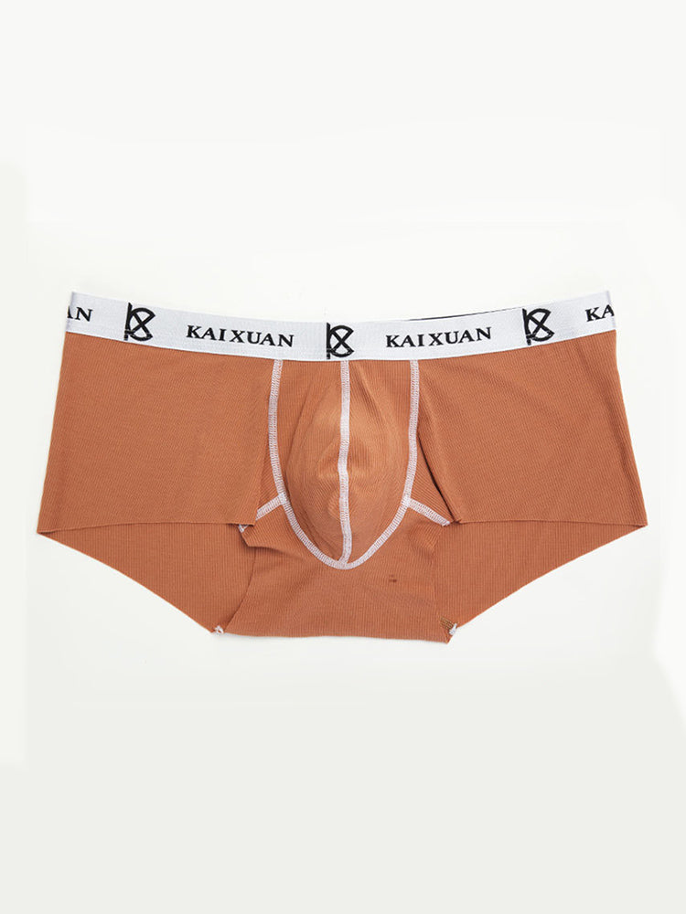 2 Pack Men's Modal Simple Skin-Friendly Trunks