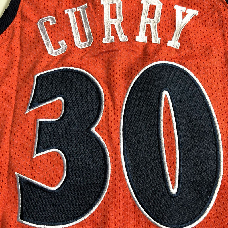 Men’s Golden State Warriors 2009-10 #30 Stephen Curry Jersey