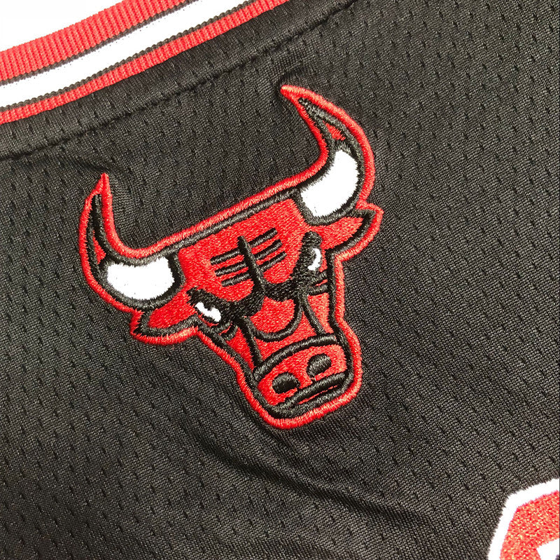 Men’s Chicago Bulls #1 Derrick Rose Jersey Black