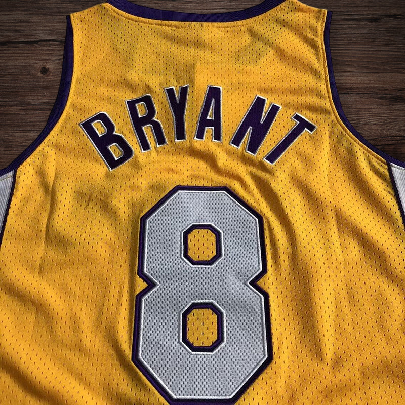 Men’s Los Angeles Lakers 1999/00 #8 Kobe Bryant Jersey