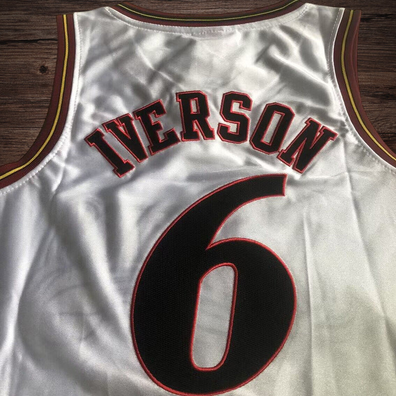 Men’s Philadelphia 76ers 2002 #6 Allen Iverson