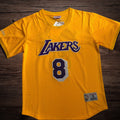 Men’s Los Angeles Lakers #8 Kobe Bryant Jersey Yellow