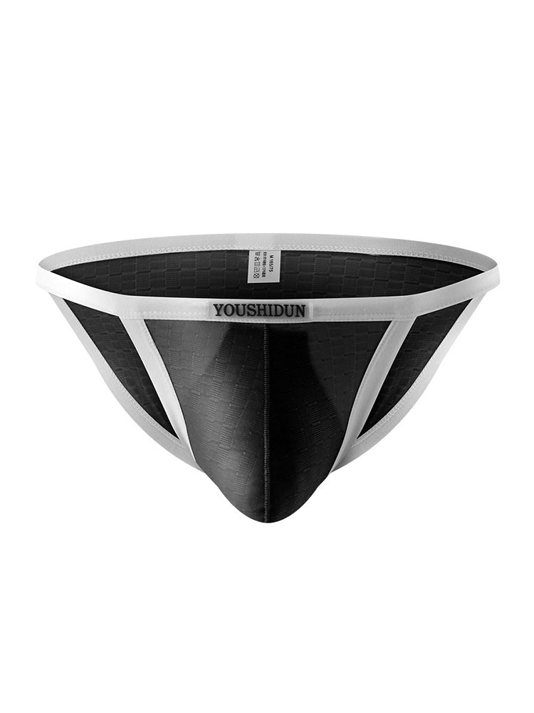 3-pack Men's Low Waist Sexy Narrow Hem Breathable Briefs