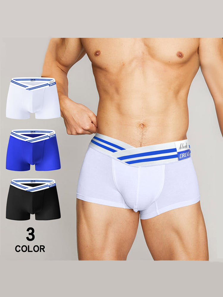 2 Pack Men's Low-Rise Sport Modal Trunks