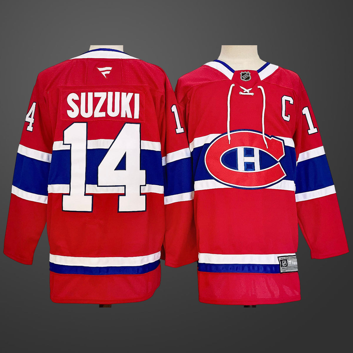 #14 Nick Suzuki Montreal Canadiens Stitched Jersey