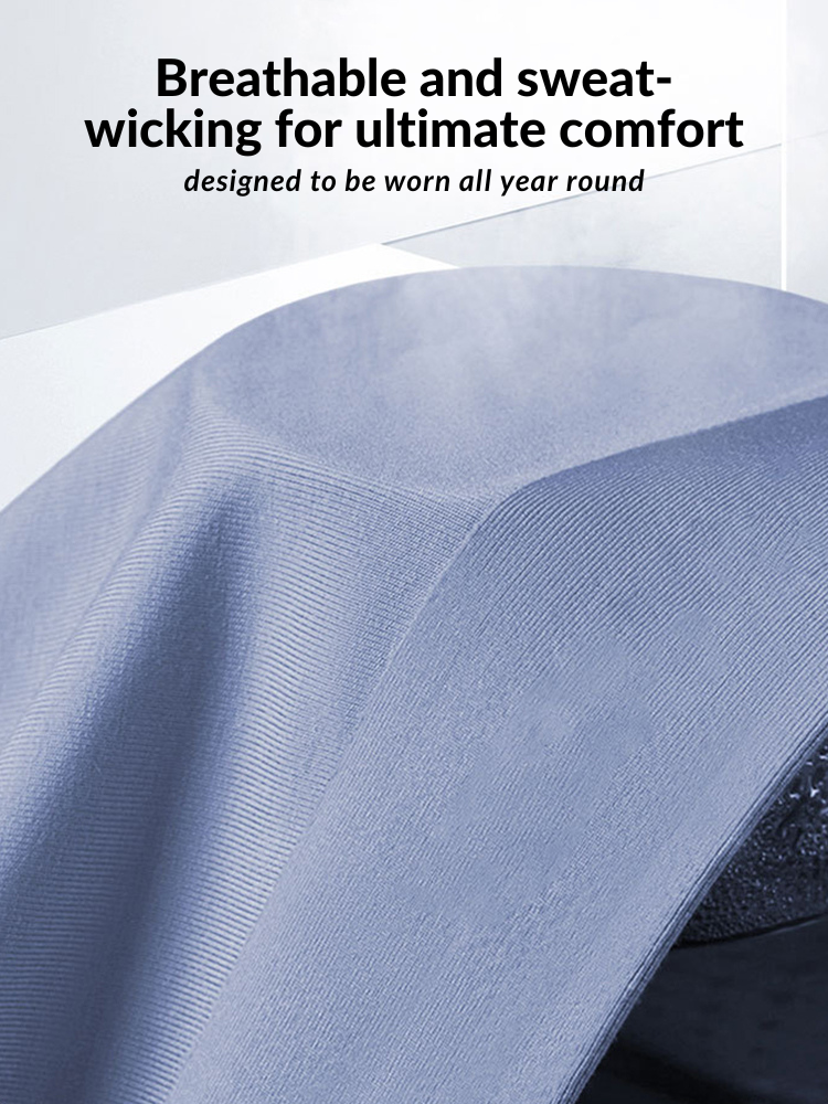 2 Pack Men's Large Pouch Antibacterial Boxer Briefs