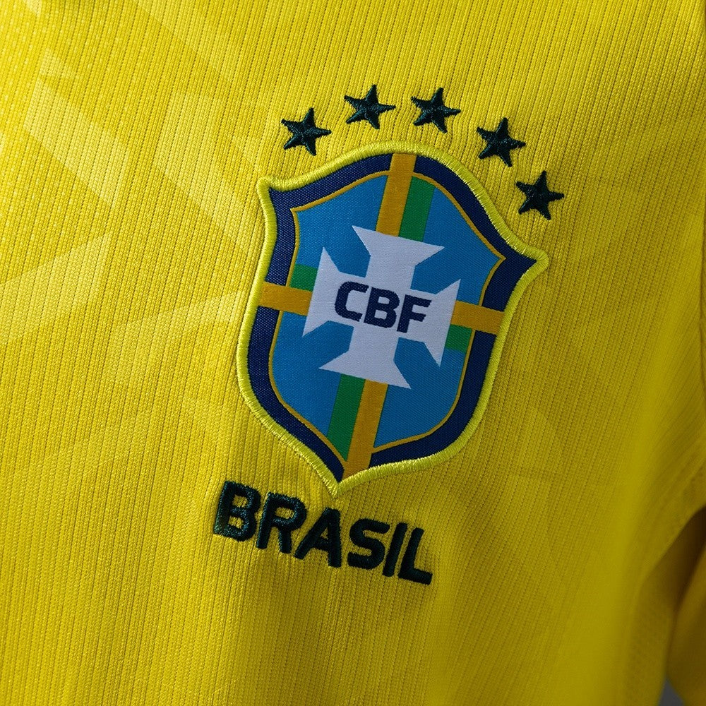Men’s Brazil 2026 Home Fan Version Jersey S-4XL