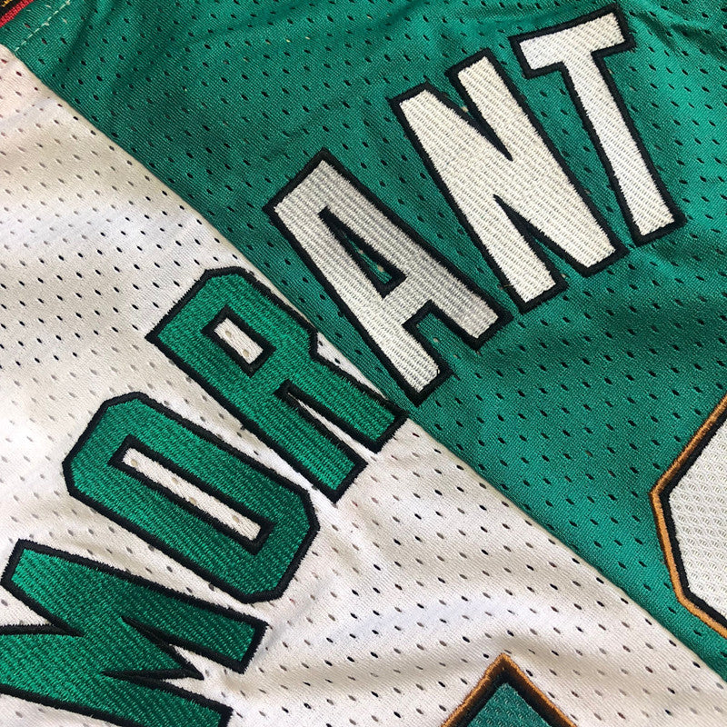 Men’s Memphis Grizzlies 1998-99 #12 Morant Split Jersey