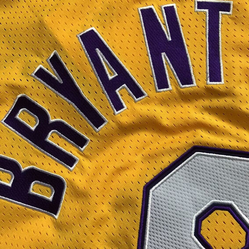 Men’s Los Angeles Lakers 1999/00 #8 Kobe Bryant Jersey