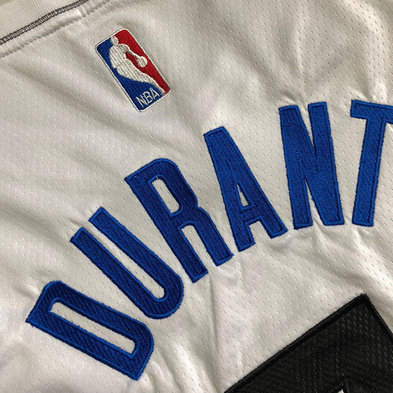 Men’s Brooklyn Nets 2023 City Edition #7 Durant White jersey